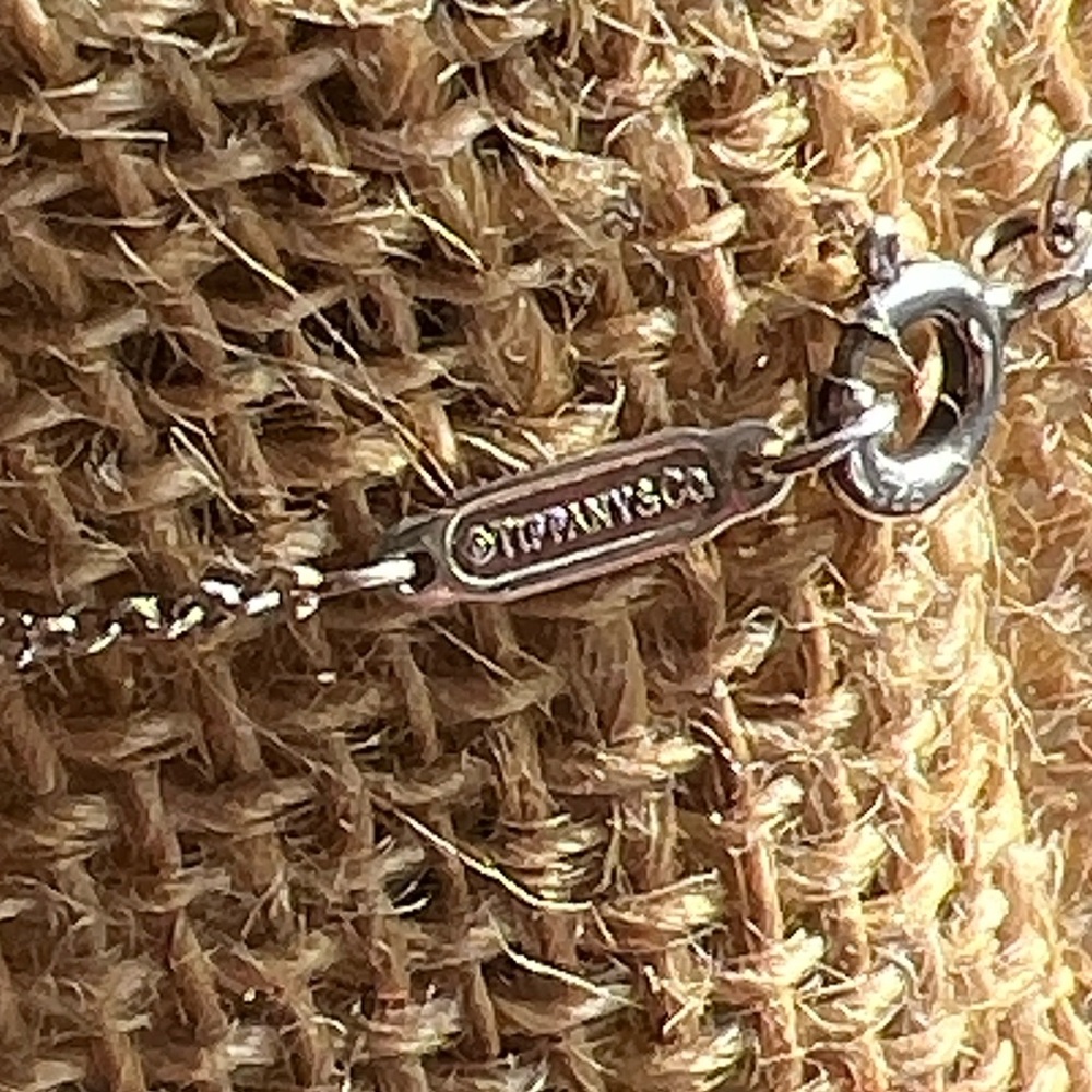 Tiffany & Co. Sterling Silver Nike Women's Marathon I RUN TO BE Necklace 18" - Picture 6 of 8